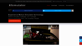 What Xsimulator.net website looked like in 2019 (5 years ago)