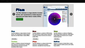 What Xfam.org website looked like in 2019 (5 years ago)