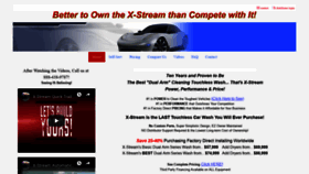 What X-streamwashsystems.com website looked like in 2019 (5 years ago)