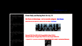 What Xrallyparts.com website looked like in 2019 (5 years ago)