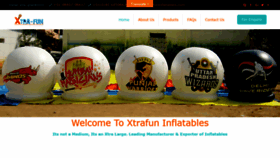 What Xtrafuninflatables.com website looked like in 2019 (5 years ago)