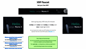 What Xrpfaucet.info website looked like in 2019 (5 years ago)