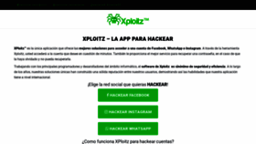What Xploitz.app website looked like in 2019 (5 years ago)