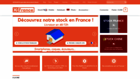 What Xiaomi-france.com website looked like in 2019 (5 years ago)