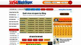 What Xsminhngoc.com.vn website looked like in 2019 (4 years ago)