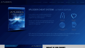 What Xploder.net website looked like in 2019 (4 years ago)