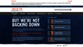 What Xgeva.com website looked like in 2019 (4 years ago)