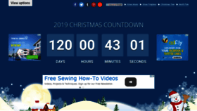 What Xmasztime.com website looked like in 2019 (6 years ago)