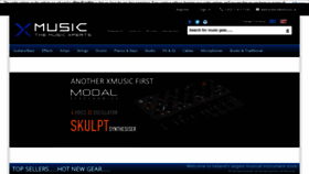 What Xmusic.ie website looked like in 2019 (7 years ago)