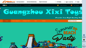 What Xixitoys.en.alibaba.com website looked like in 2019 (4 years ago)