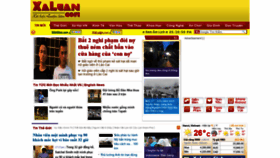What Xaluan.com website looked like in 2019 (4 years ago)
