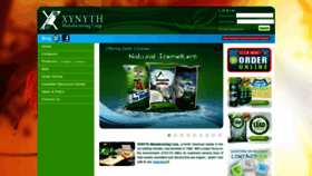 What Xynyth.com website looked like in 2019 (4 years ago)