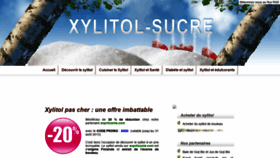 What Xylitol-sucre.org website looked like in 2019 (4 years ago)