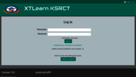 What Xtlearn.ksrct.ac.in website looked like in 2019 (4 years ago)