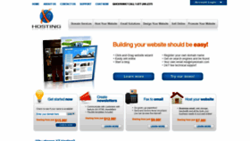 What X7hosting.com website looked like in 2019 (4 years ago)