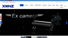 What Xonz-cctv.com website looked like in 2019 (4 years ago)