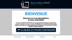 What Xavier-vauluisant.com website looked like in 2019 (4 years ago)