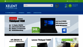 What Xelent-store.de website looked like in 2019 (4 years ago)