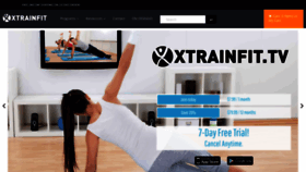 What Xtrainfit.com website looked like in 2019 (4 years ago)