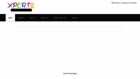 What Xpertscreation.com website looked like in 2019 (4 years ago)
