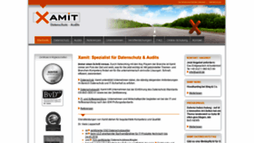 What Xamit-leistungen.de website looked like in 2019 (4 years ago)