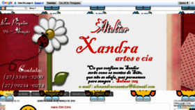 What Xandraartes.blogspot.com website looked like in 2019 (4 years ago)