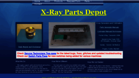 What Xraypartsdepot.com website looked like in 2019 (4 years ago)