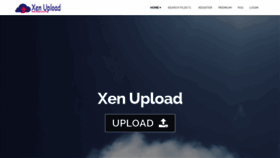 What Xenupload.com website looked like in 2019 (4 years ago)