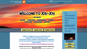 What Xaixai-mozambique.com website looked like in 2019 (4 years ago)