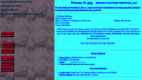 What X-raybatteries.com website looked like in 2019 (4 years ago)