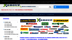 What Xgroup.rs website looked like in 2019 (4 years ago)