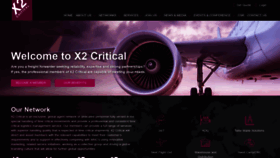What X2critical.com website looked like in 2019 (4 years ago)