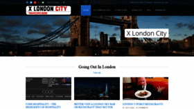 What Xlondon.city website looked like in 2019 (4 years ago)