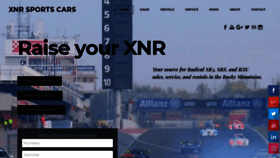 What Xnrracing.com website looked like in 2019 (4 years ago)