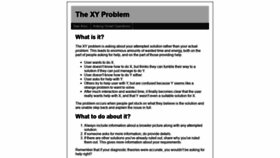 What Xyproblem.info website looked like in 2019 (4 years ago)
