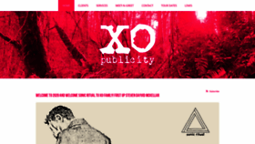 What Xopublicity.com website looked like in 2020 (4 years ago)