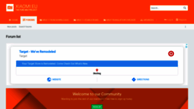 What Xiaomi.eu website looked like in 2020 (4 years ago)