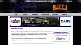 What Xtremeautorecovery.com website looked like in 2020 (4 years ago)