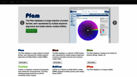 What Xfam.org website looked like in 2020 (4 years ago)
