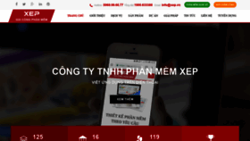 What Xep.vn website looked like in 2020 (4 years ago)