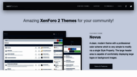 What Xenfocus.com website looked like in 2020 (4 years ago)