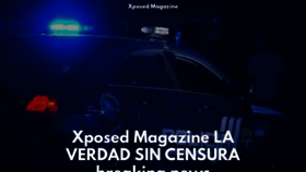 What Xposedmagazine.info website looked like in 2020 (5 years ago)