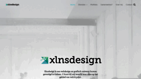 What Xlnsdesign.nl website looked like in 2020 (4 years ago)