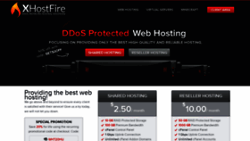 What Xhostfire.com website looked like in 2020 (5 years ago)