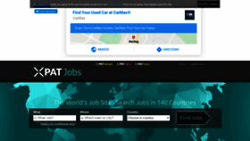What Xpatjobs.com website looked like in 2020 (4 years ago)
