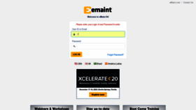 What X46.emaint.com website looked like in 2020 (4 years ago)