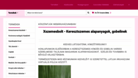 What Xszemesbolt.hu website looked like in 2020 (4 years ago)