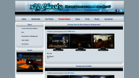 What X22cheats.com website looked like in 2020 (4 years ago)