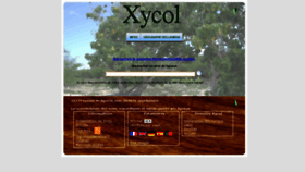 What Xycol.net website looked like in 2020 (4 years ago)