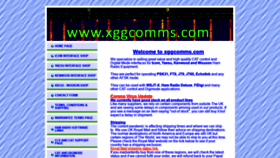 What Xggcomms.com website looked like in 2020 (4 years ago)
